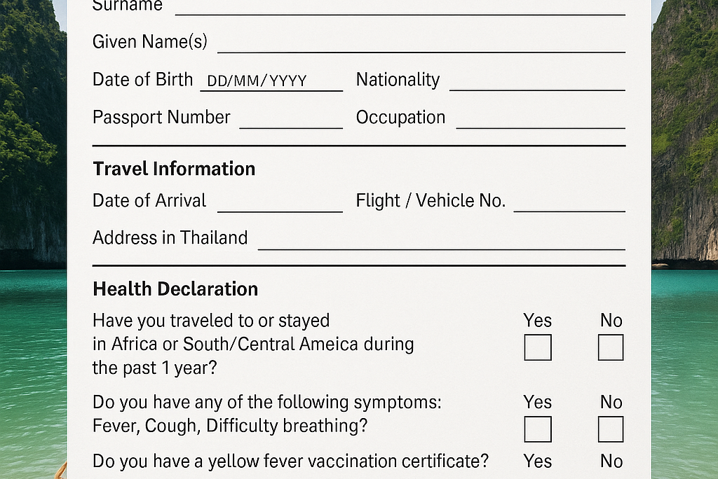 Avoid Costly Mistakes: Thailand TDAC & Visa Tips Every Digital Nomad Needs