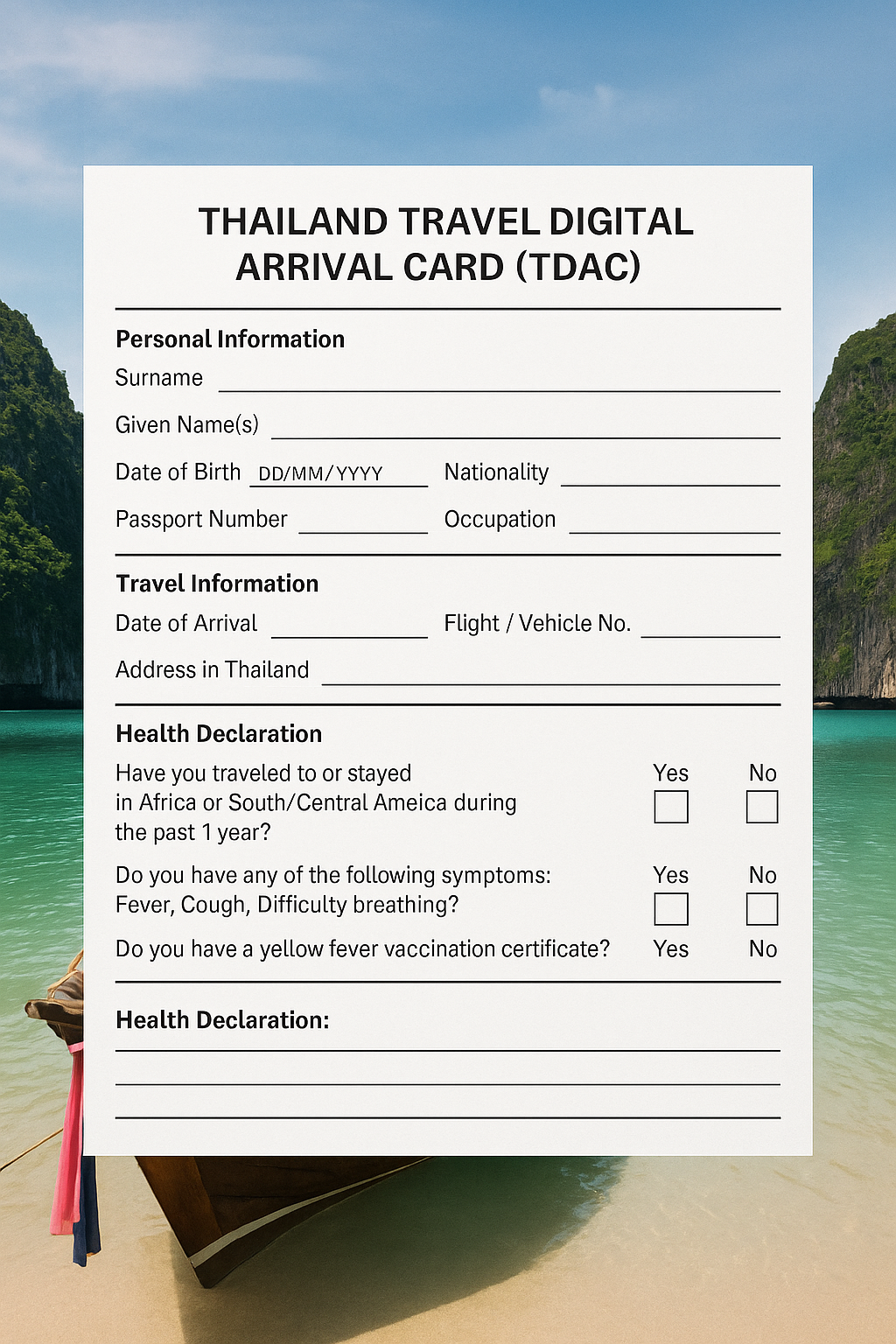 Avoid Costly Mistakes: Thailand TDAC & Visa Tips Every Digital Nomad Needs